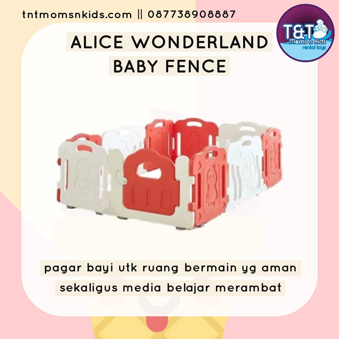 ALICE WONDERLAND BABY FENCE 
