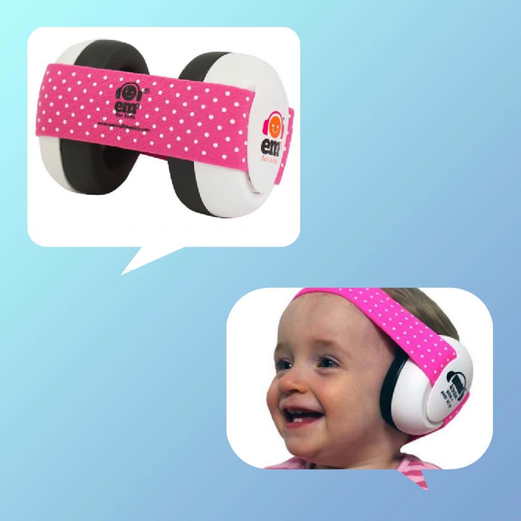 EARMUFF EMS 4BUBS PINK NB-2TH
