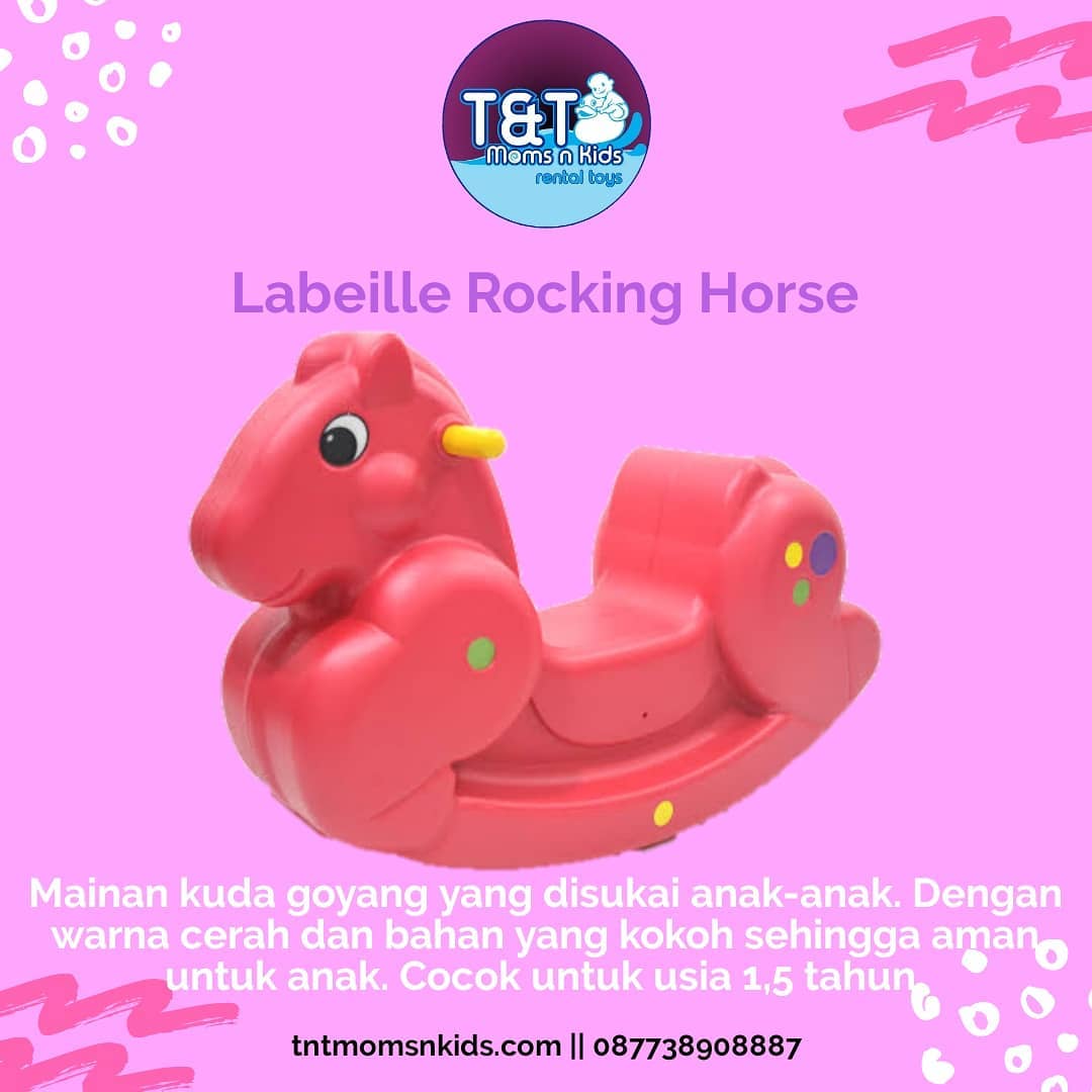LABEILLE ROCKING HORSE PINK 